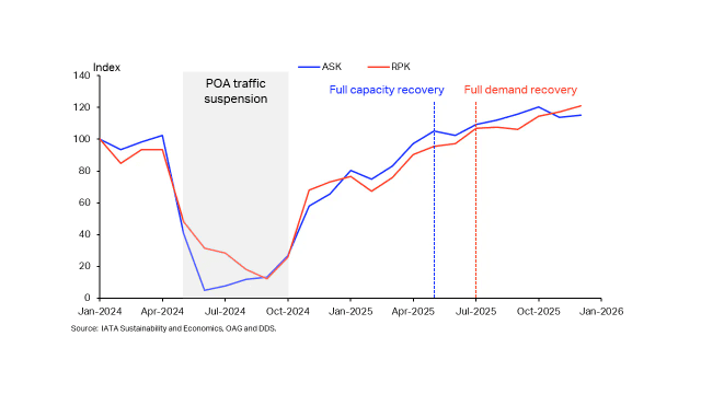 Porto Alegre's recovery shows resilience of air demand: IATA
