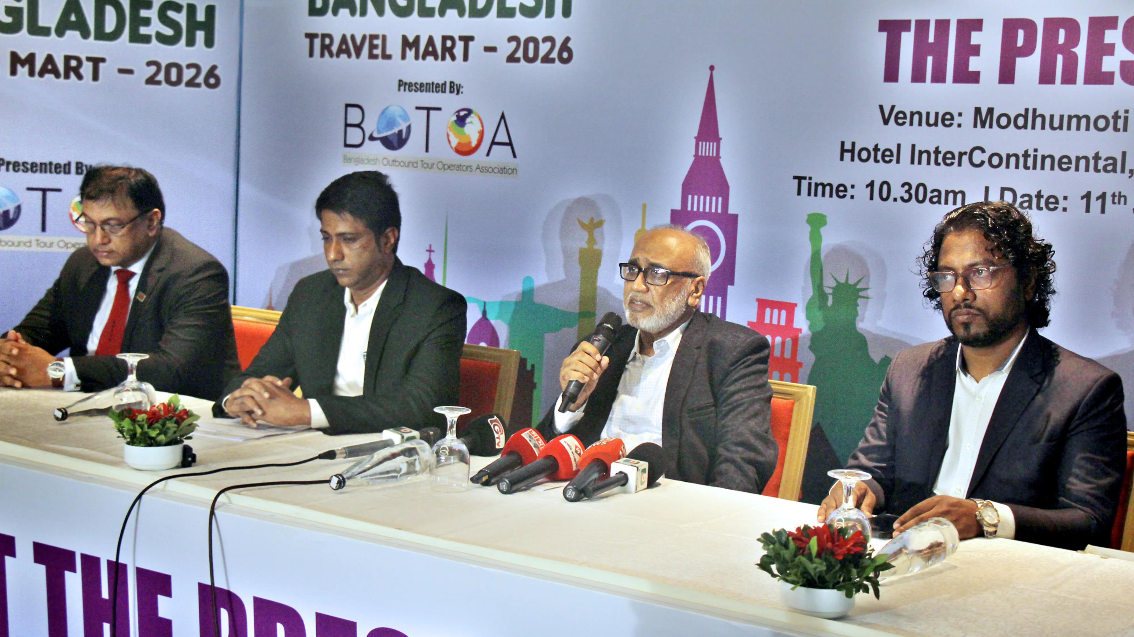 Bangladesh Travel Mart 2026 to begin on September 3