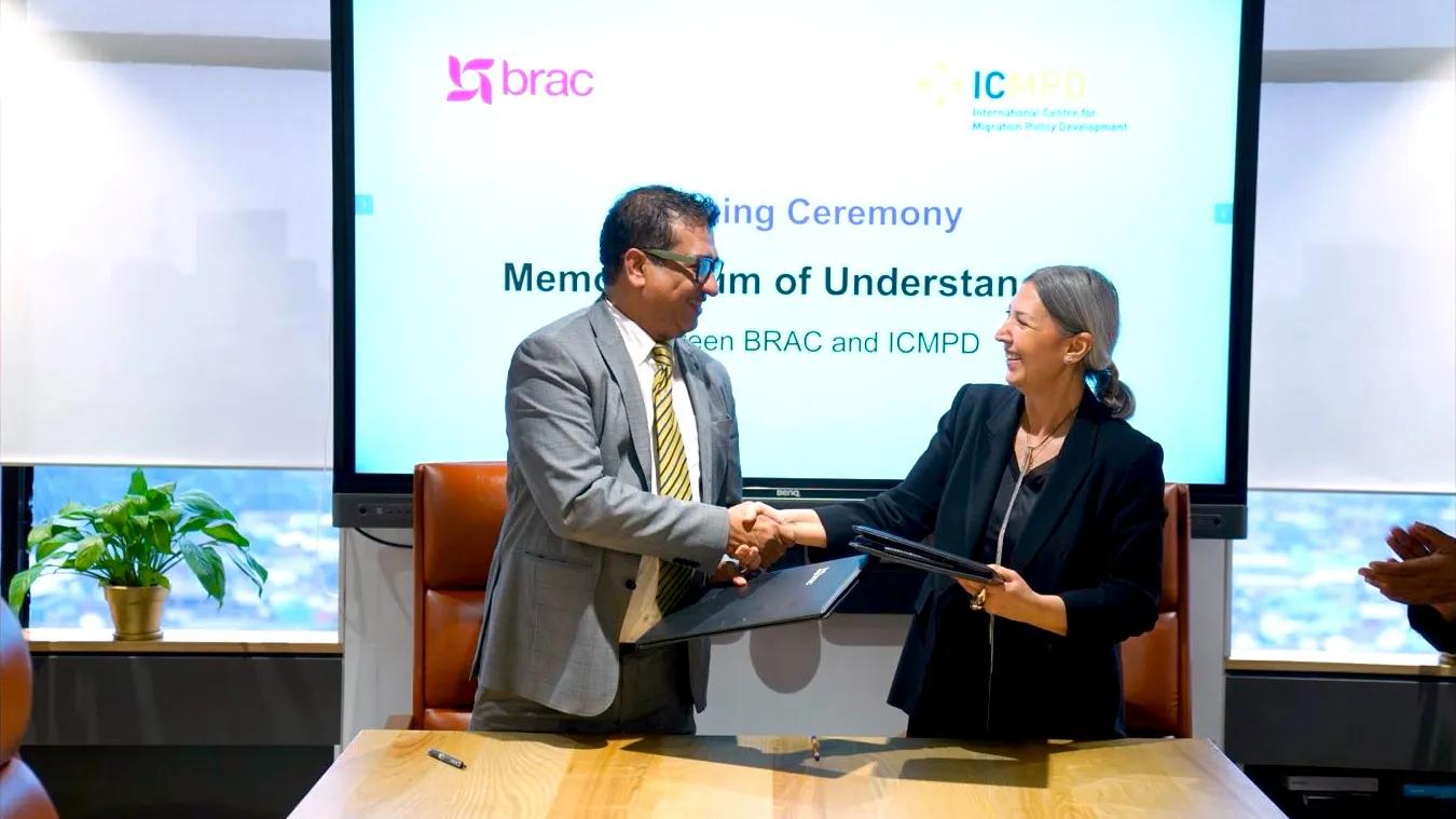 ICMPD, BRAC join hands to strengthen safe migration to Europe